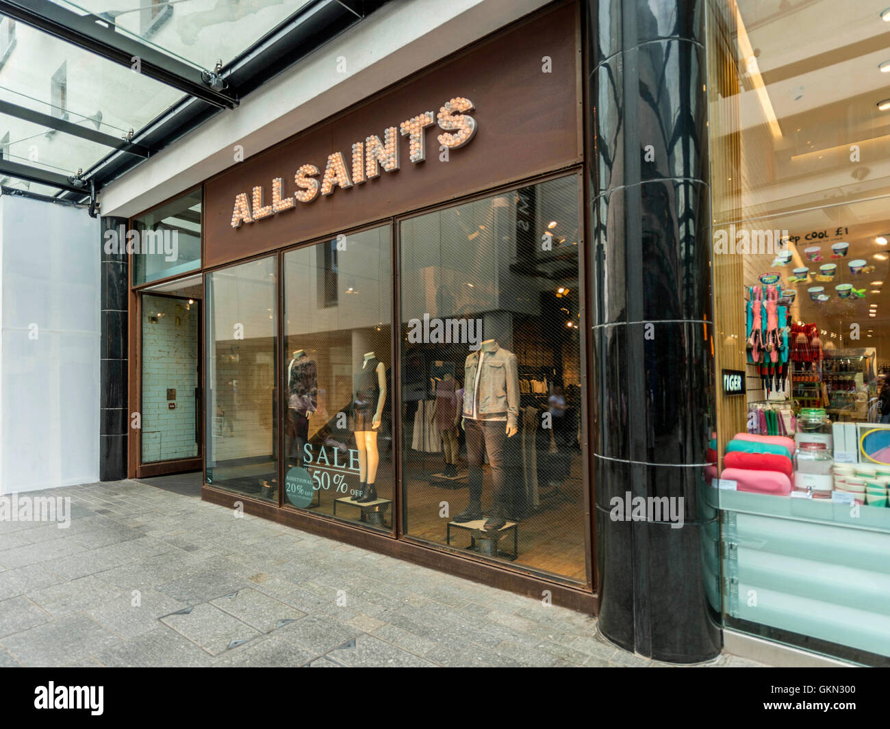 Allsaints Store High Resolution Stock Photography and Images - Alamy