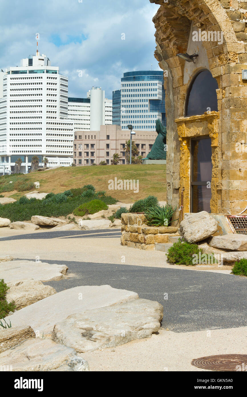 Old and new buildings Stock Photo - Alamy