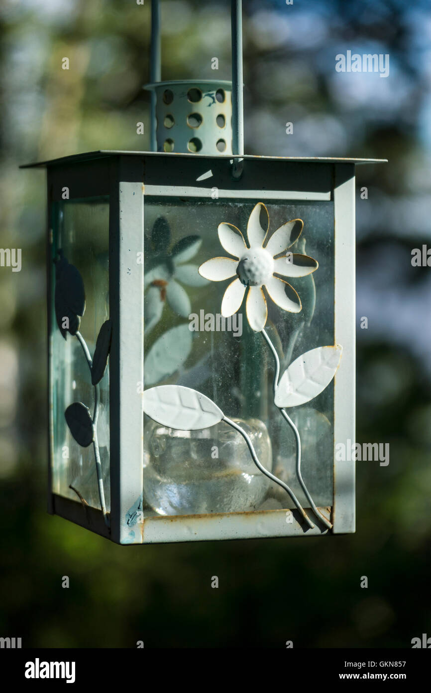Hanging metal lantern hi-res stock photography and images - Alamy