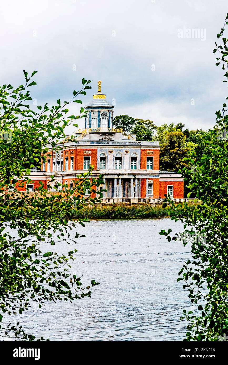 Potsdam, Marmorpalais am Heiligen See; Marble Palace, neuer Garten Stock Photo