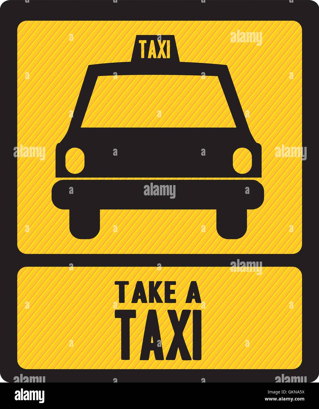 Illustration of taxi icons transport industry vector illustratio Stock ...