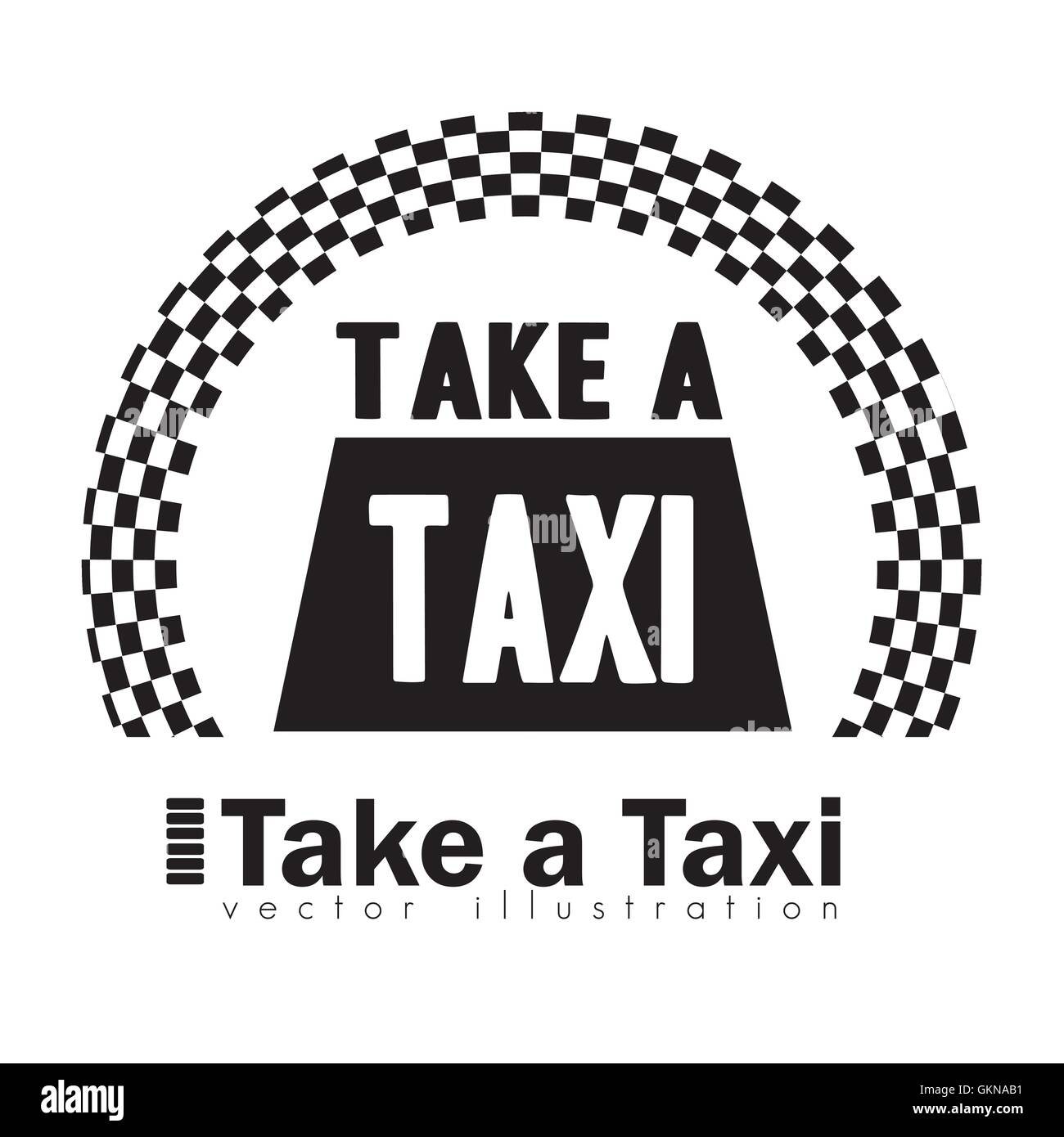 Illustration of taxi icons transport industry vector illustratio Stock ...