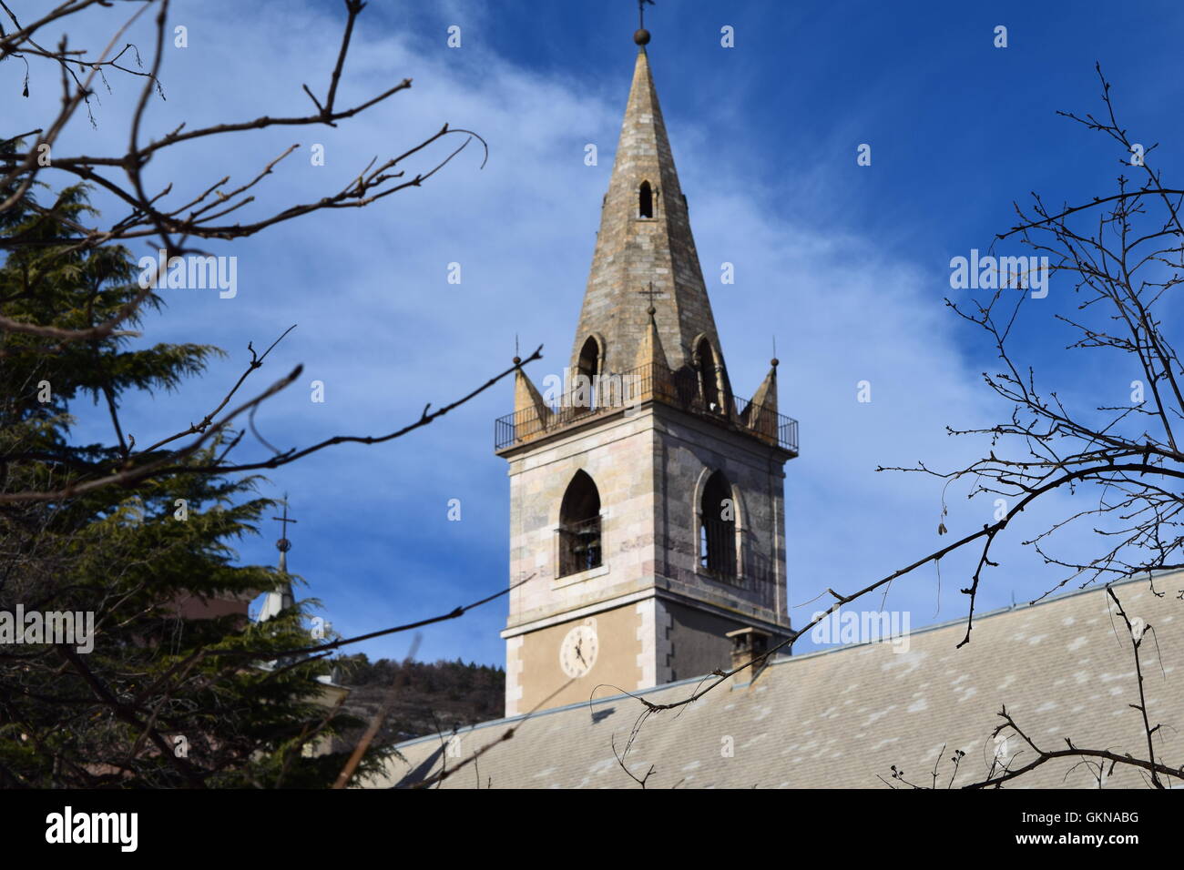 Notre Dame du Laus France Stock Photo Alamy
