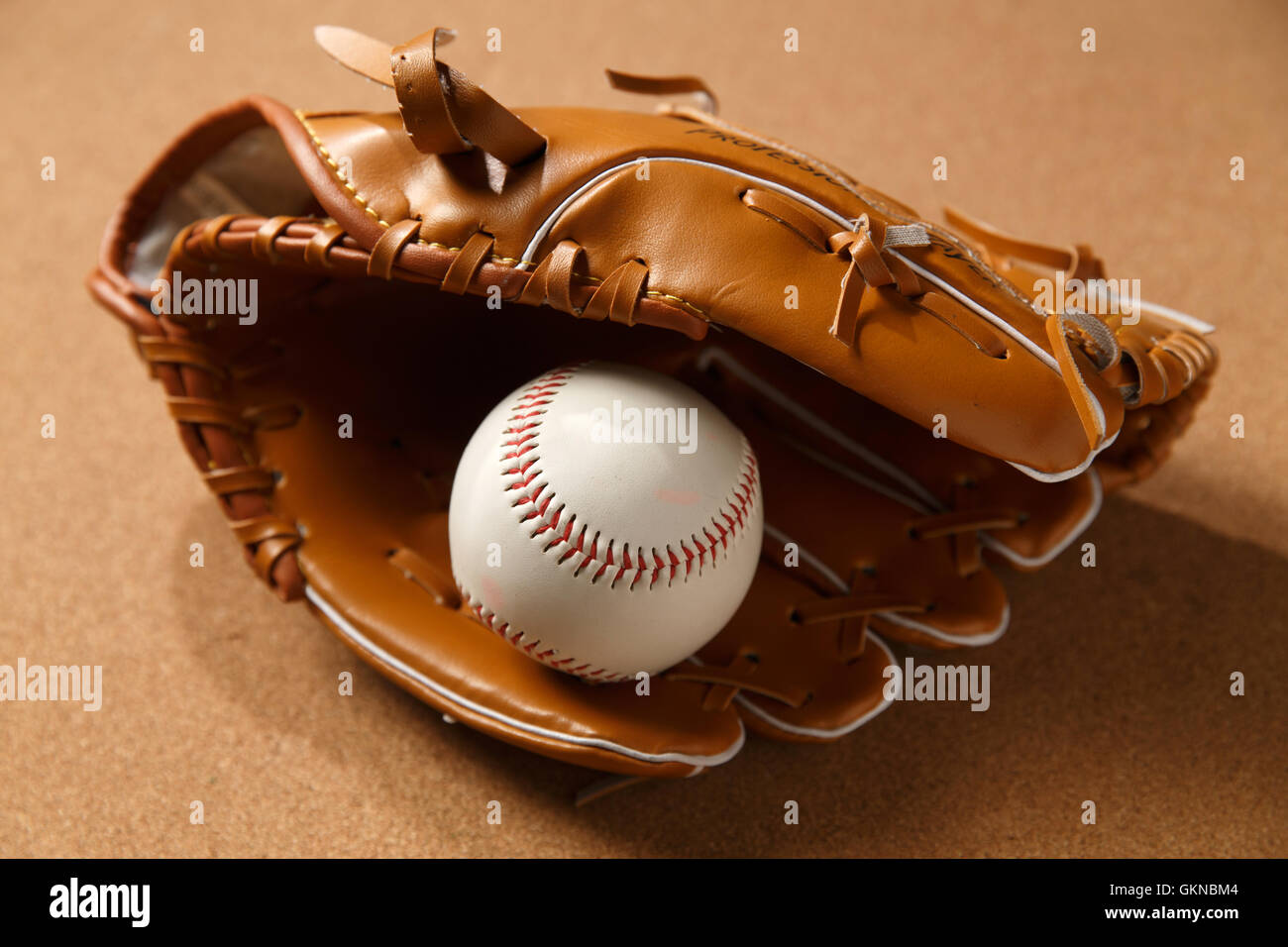 Baseball glove and ball hires stock photography and images Alamy