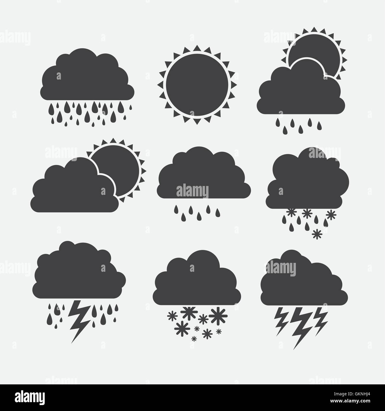 weather and seasons Stock Vector Image & Art - Alamy