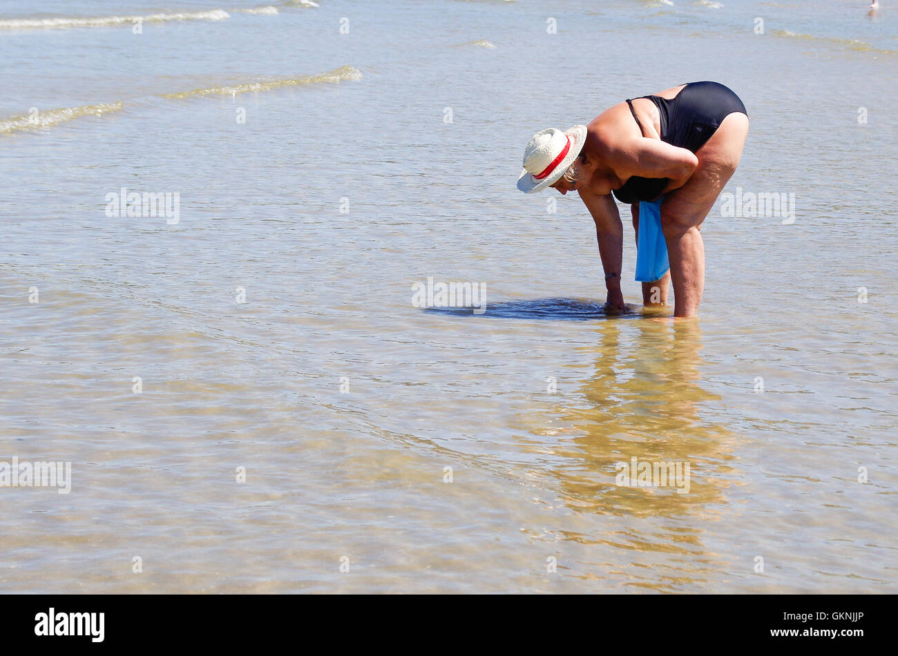 Picking seashells hi-res stock photography and images - Alamy