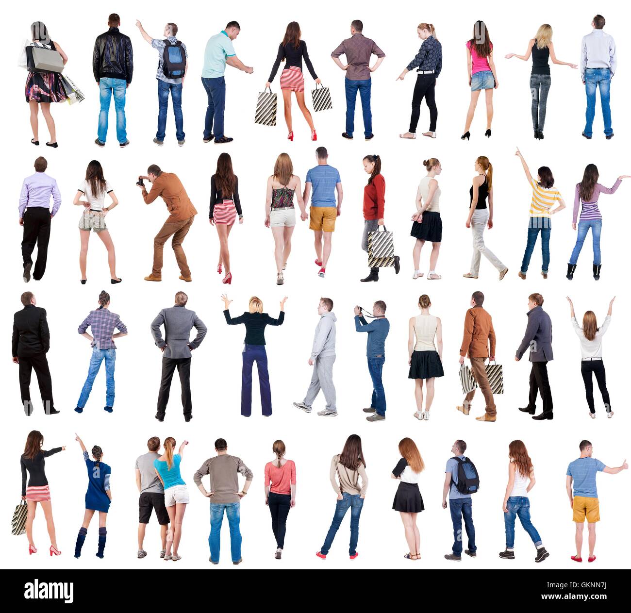 collection " back view of people Stock Photo - Alamy