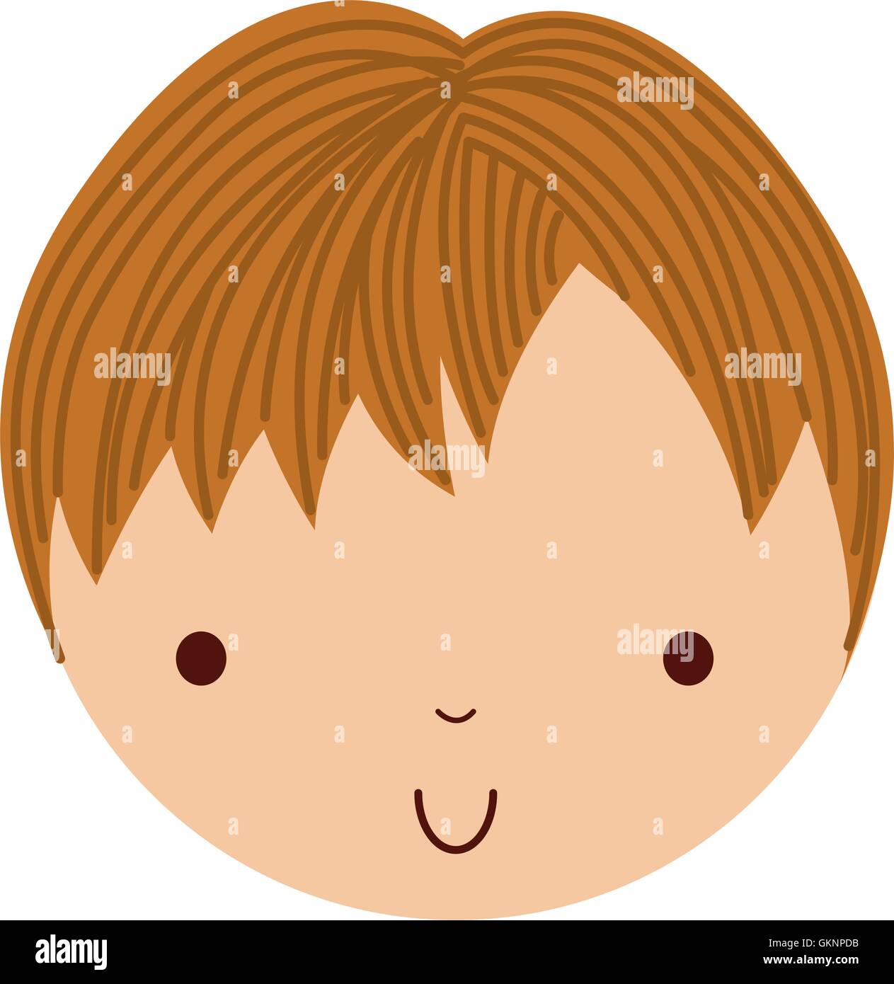 little cute boy isolated icon Stock Vector Image & Art - Alamy