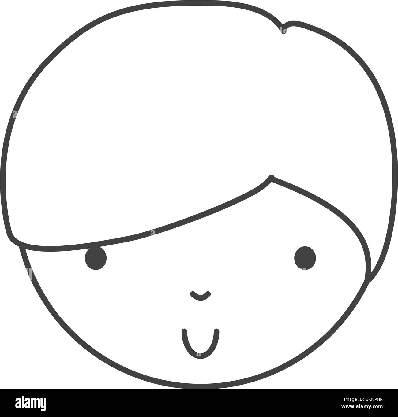 little cute boy isolated icon Stock Vector Image & Art - Alamy