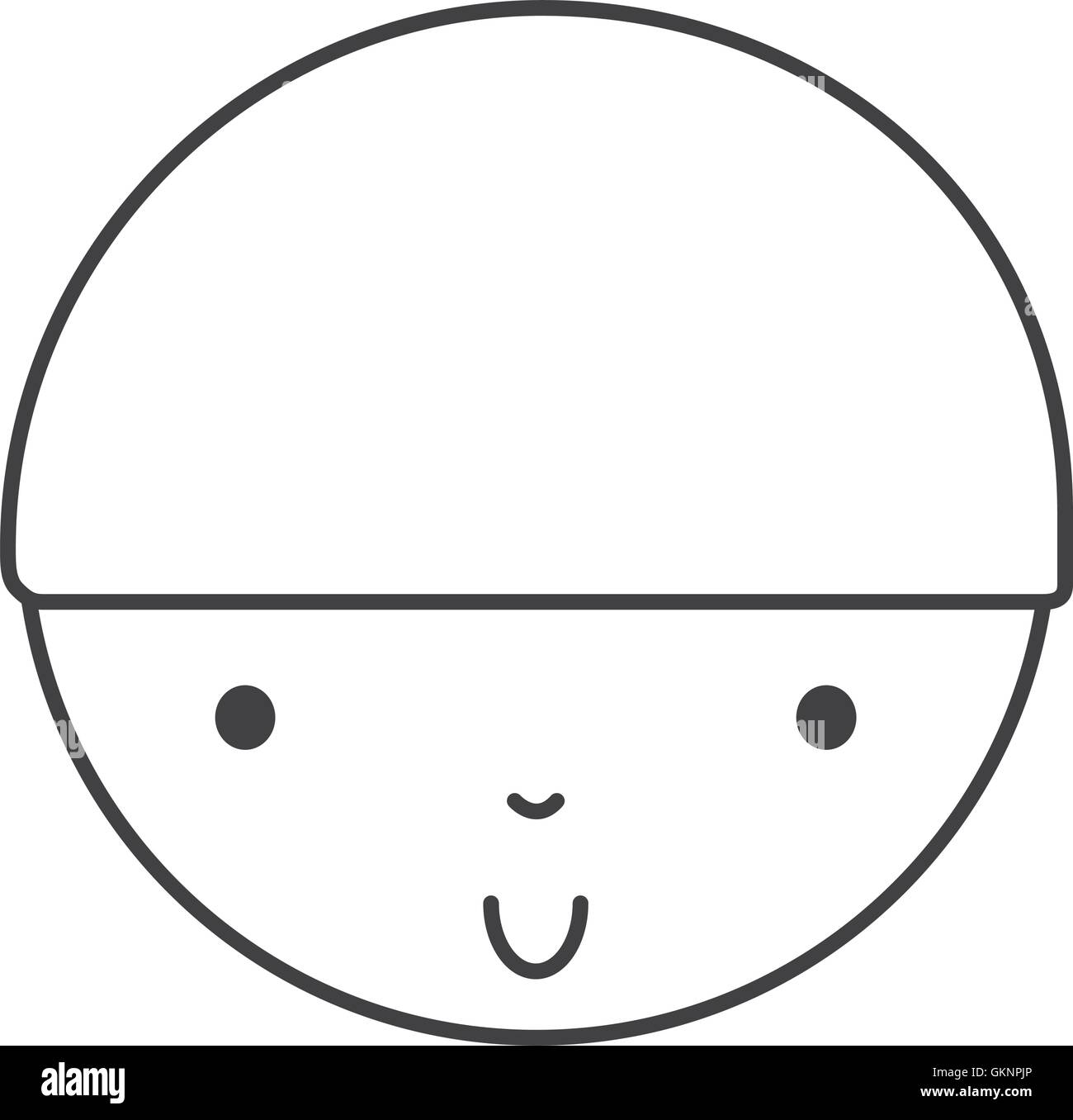 little cute boy isolated icon Stock Vector Image & Art - Alamy