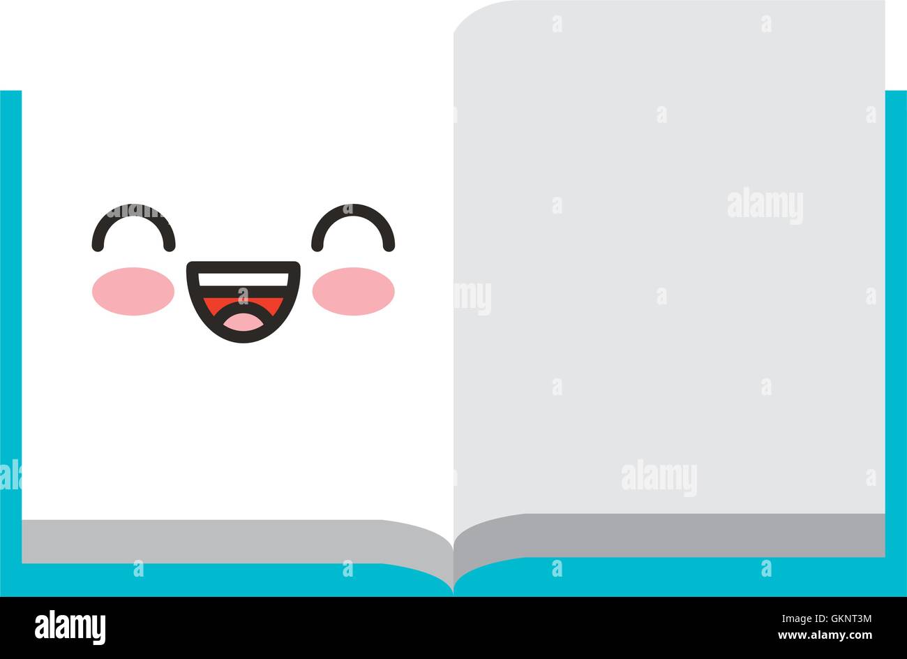 book school character isolated icon Stock Vector Image & Art - Alamy