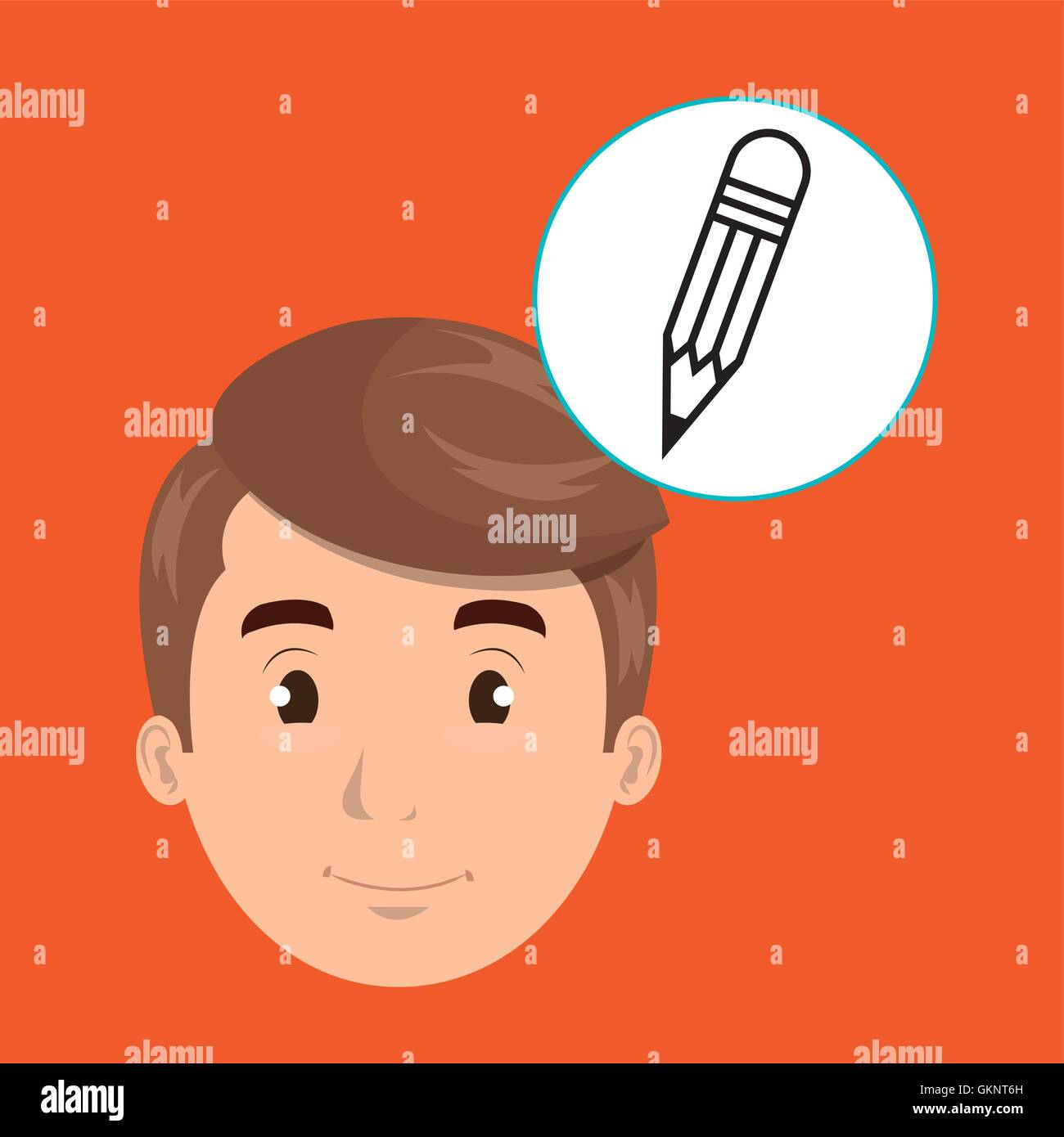 boy young student school Stock Vector Image & Art - Alamy