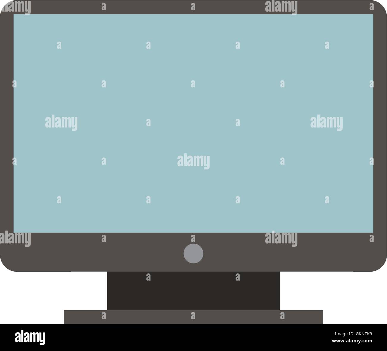 monitor computer desktop icon Stock Vector Image & Art - Alamy