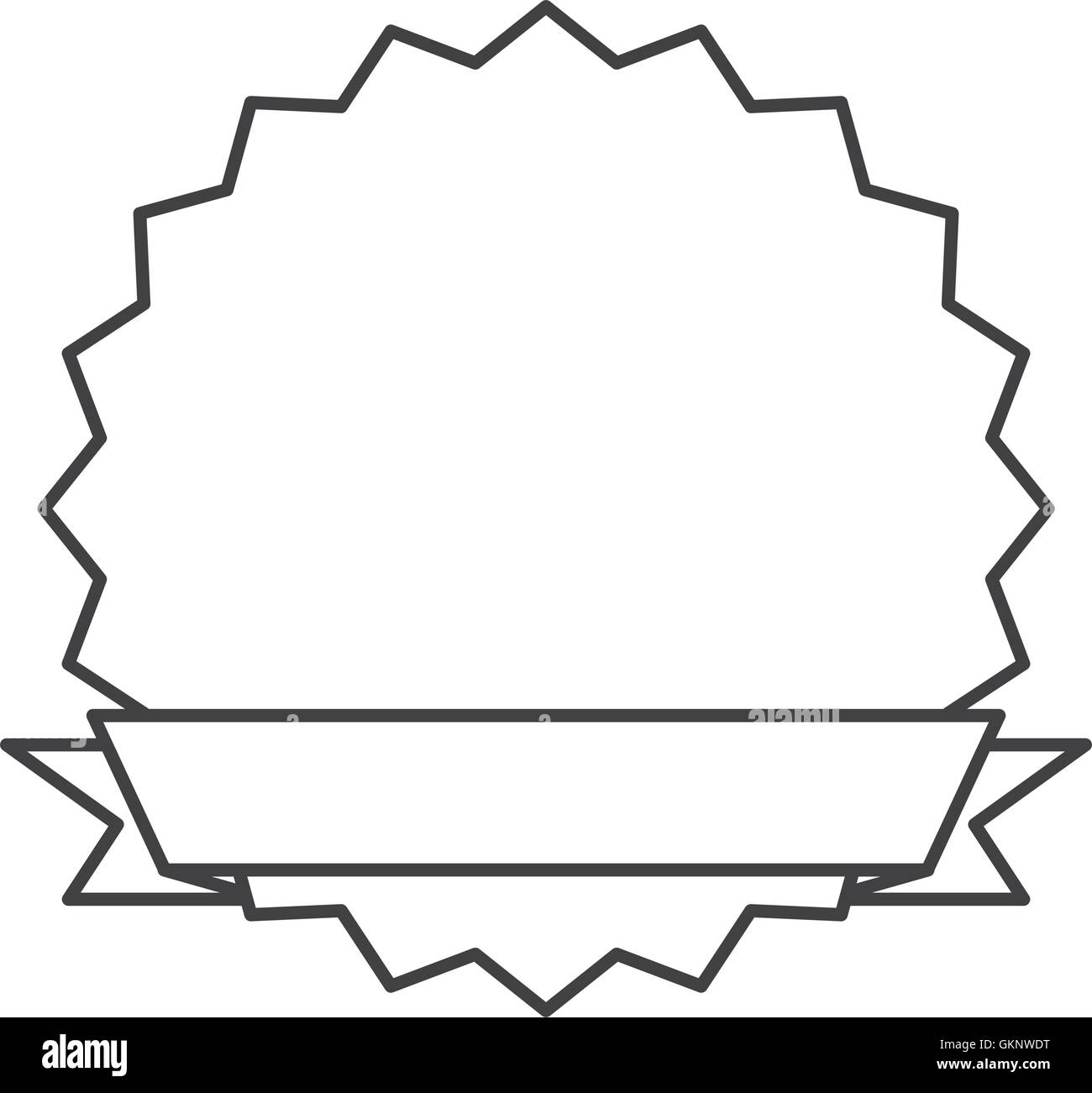 frame with ribbon isolated icon design Stock Vector Image & Art - Alamy