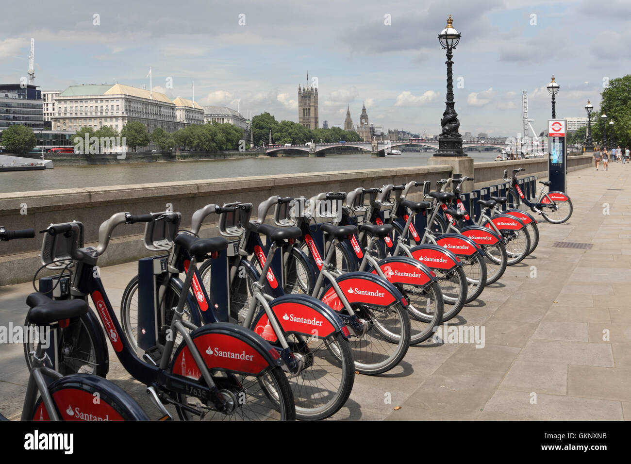 using santander bikes