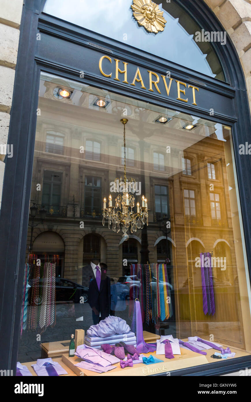 Paris, France, Luxury Shopping, Clothing Accessories Store Front