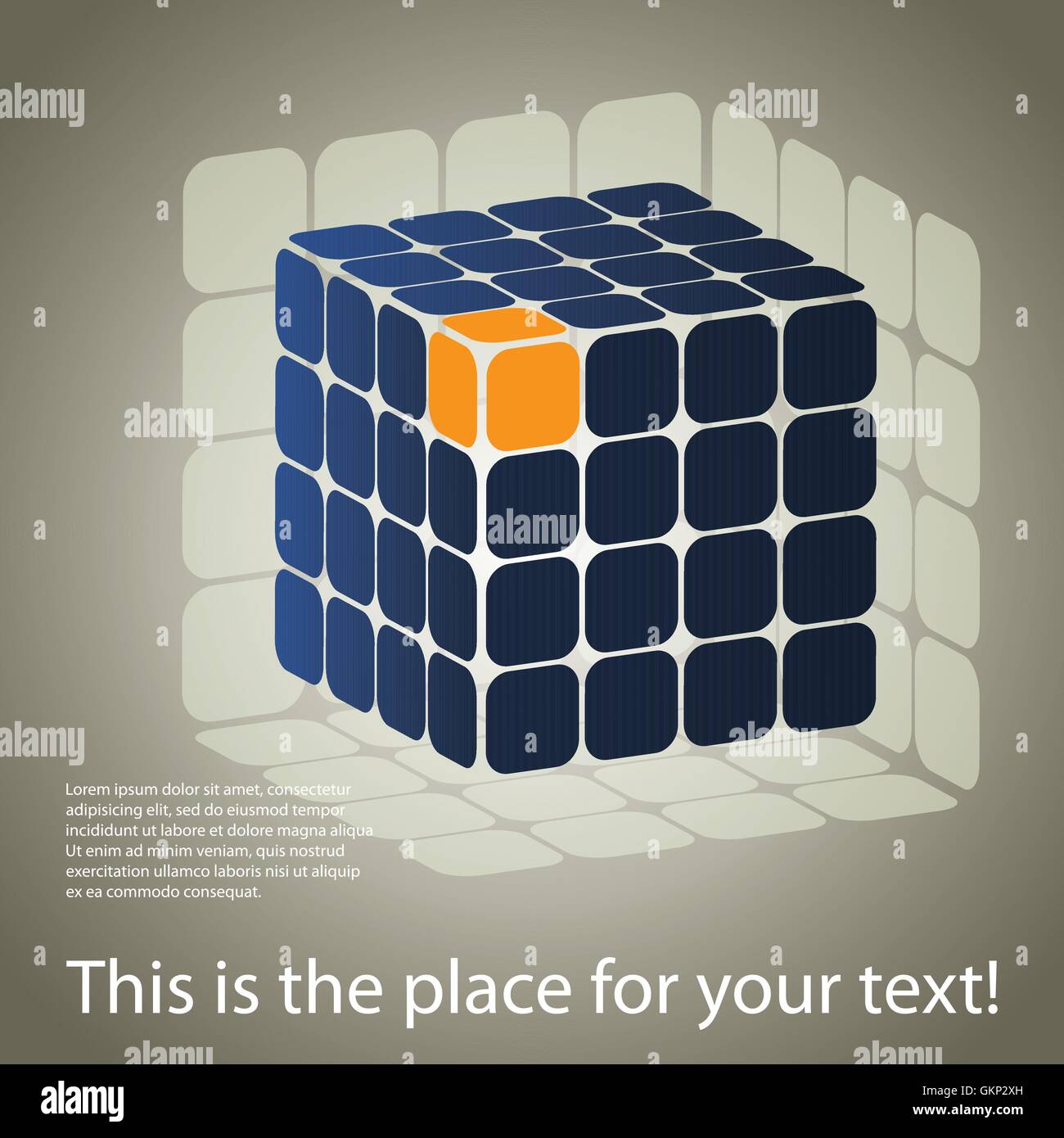 3D Three Sided Cube Puzzle Box Stock Vector Image & Art Alamy