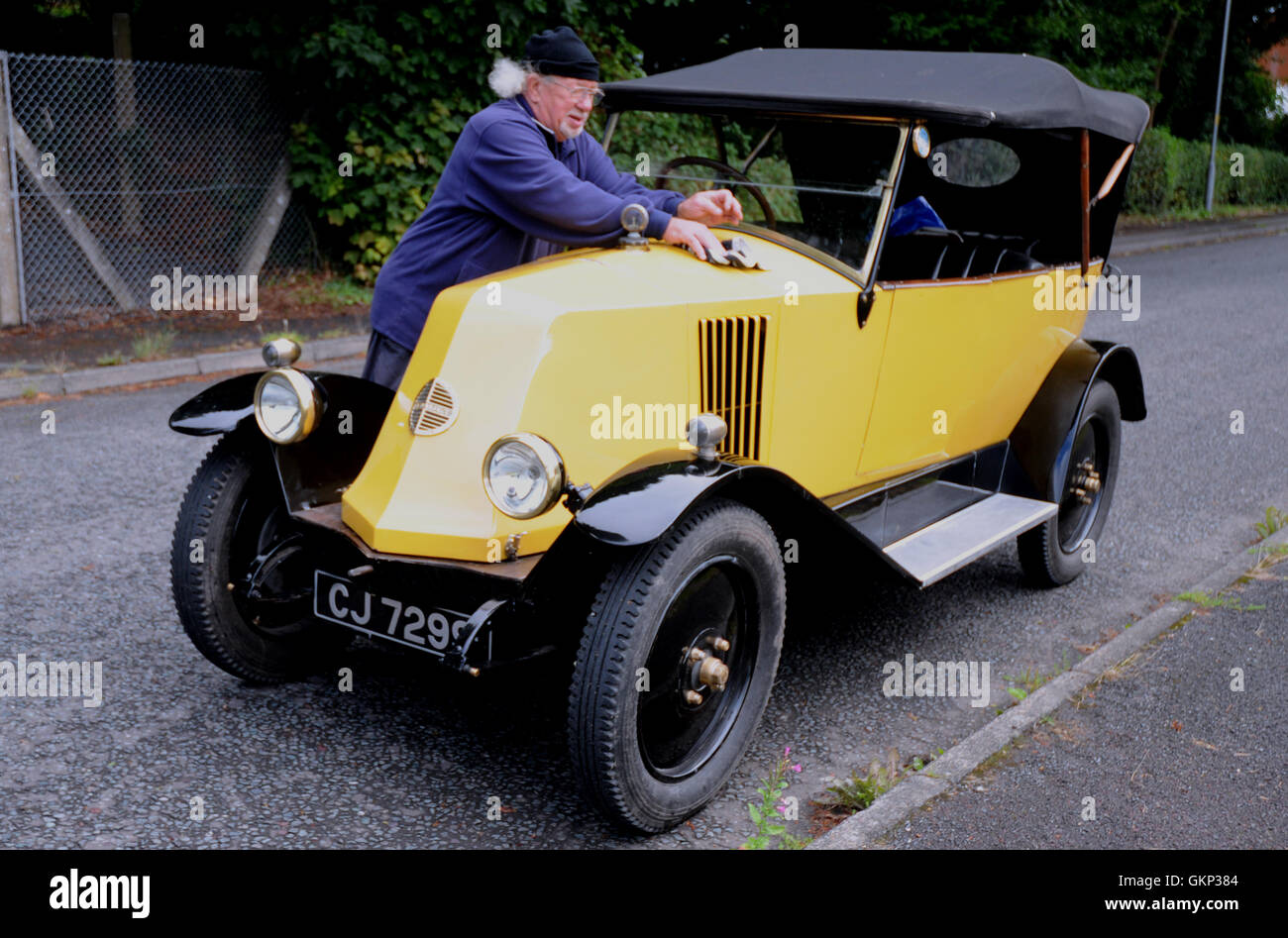 Kington Vintage Rally 2016. Kington, Herefordshire, 21st Aug, UK. UK