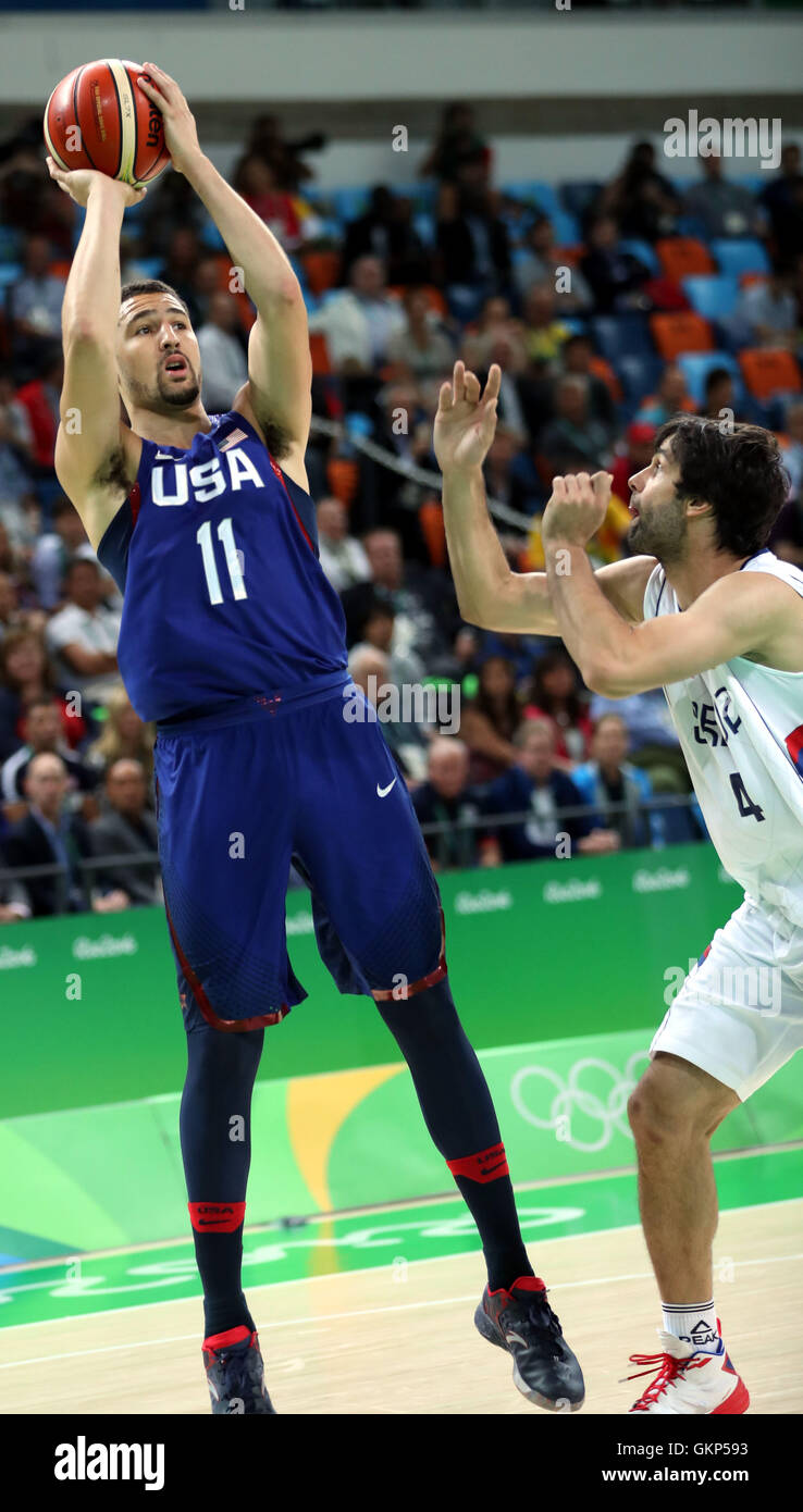Klay Thompson of Team United States in Action during Group a Basketball  Match between Team USA and Australia of the Rio 2016 Editorial Stock Image  - Image of basket, august: 79500739