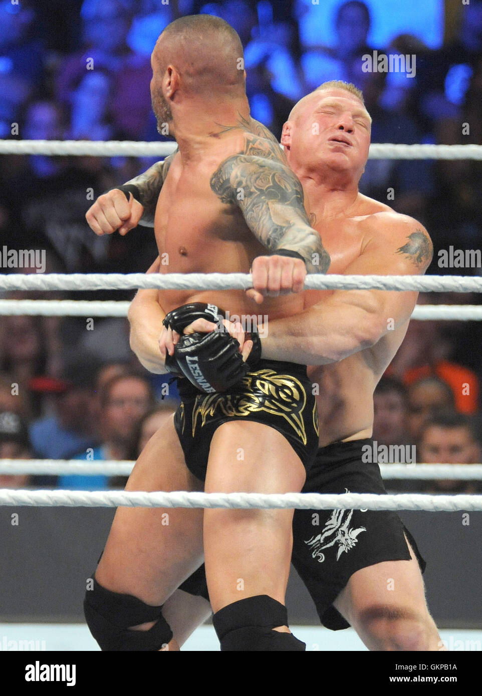 Randy Orton Vs Brock Lesnar