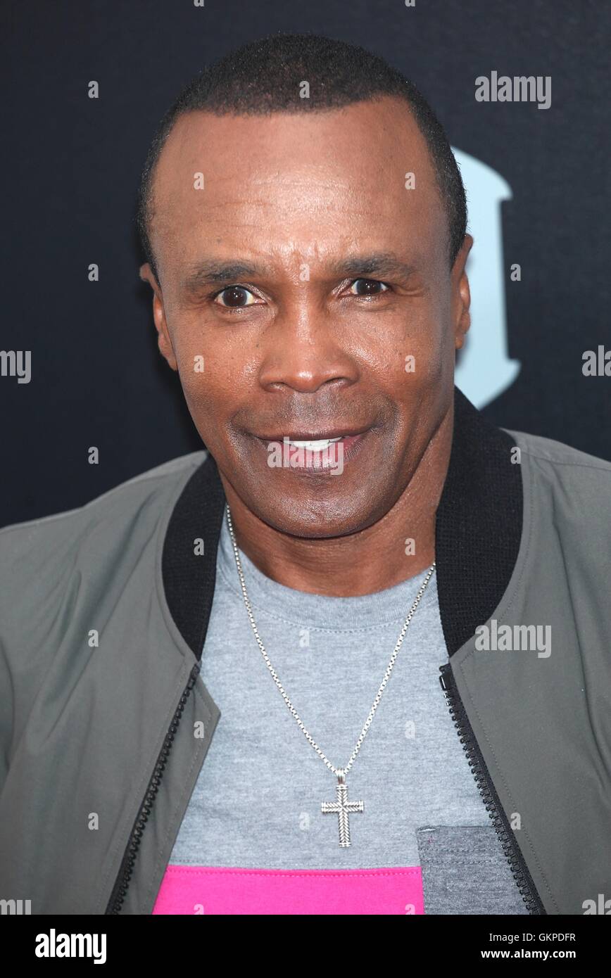 New York, USA. 22nd August, 2016. Sugar Ray Leonard at the 'HANDS OF