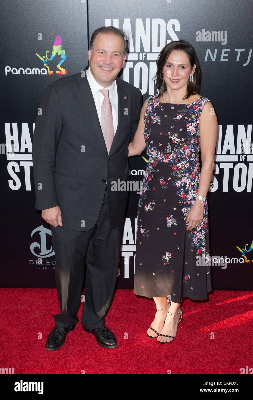 New York, NY, USA. 22nd Aug, 2016. emanuel Gonzales-Revilla, guest at arrivals for HANDS OF STONE Premiere, The School of Visual Arts (SVA) Theatre, New York, NY August 22, 2016. Credit:  Lev Radin/Everett Collection/Alamy Live News Stock Photo