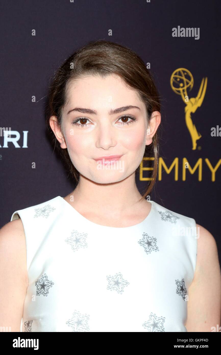 Beverly Hills, CA. 22nd Aug, 2016. Emily Robinson at arrivals for The