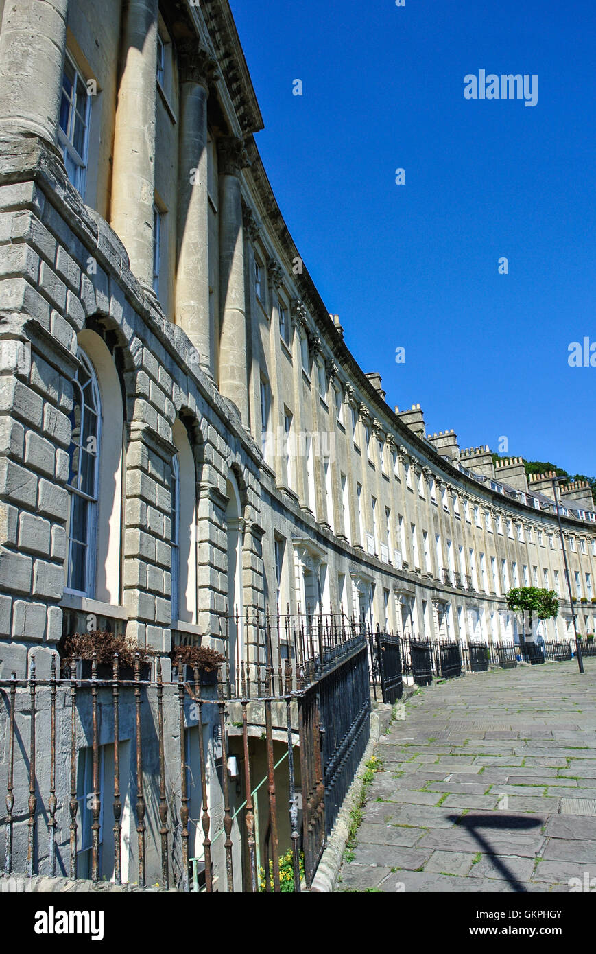Camden Crescent property in Bath somerset England UK Stock