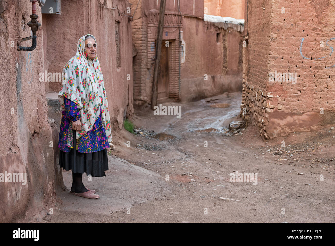 Soghra is an Abyanaki woman whose family has all left the village