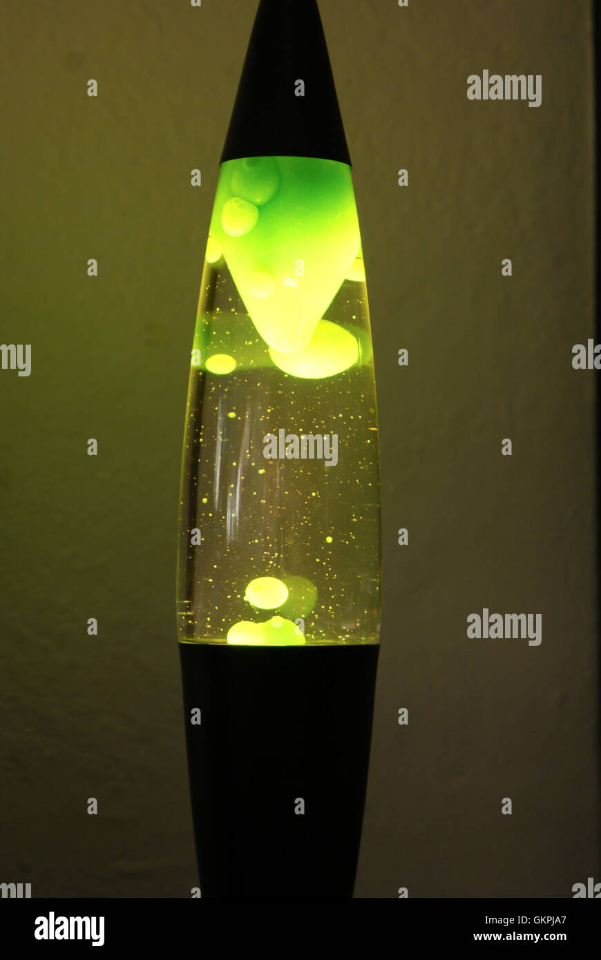 Photograph of a lava lamp Stock Photo Alamy