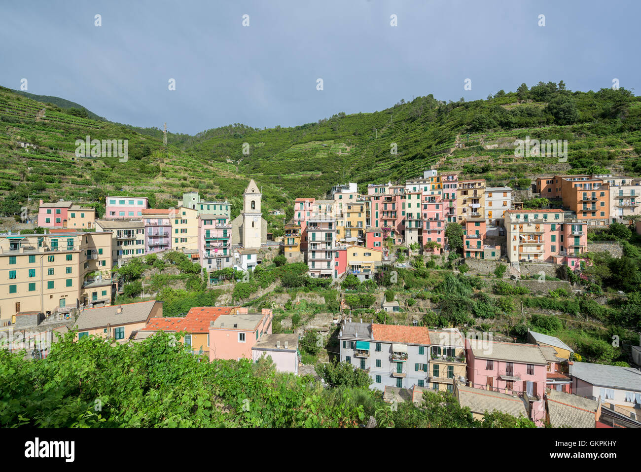 City of Manarola in Italy Stock Photo Alamy