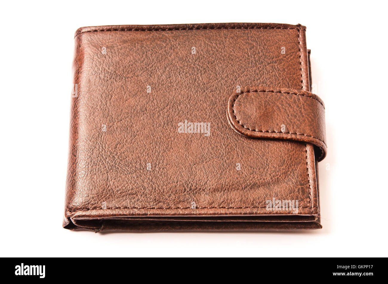 leather wallet Stock Photo