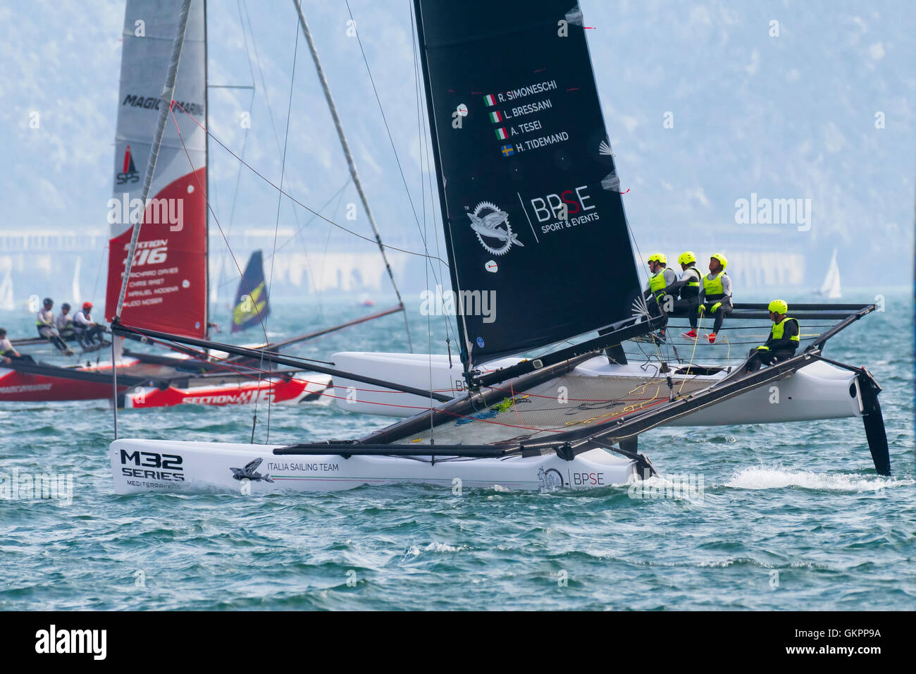 RIVA DEL GARDA, ITALY AUGUST 19 first day of competition for M32