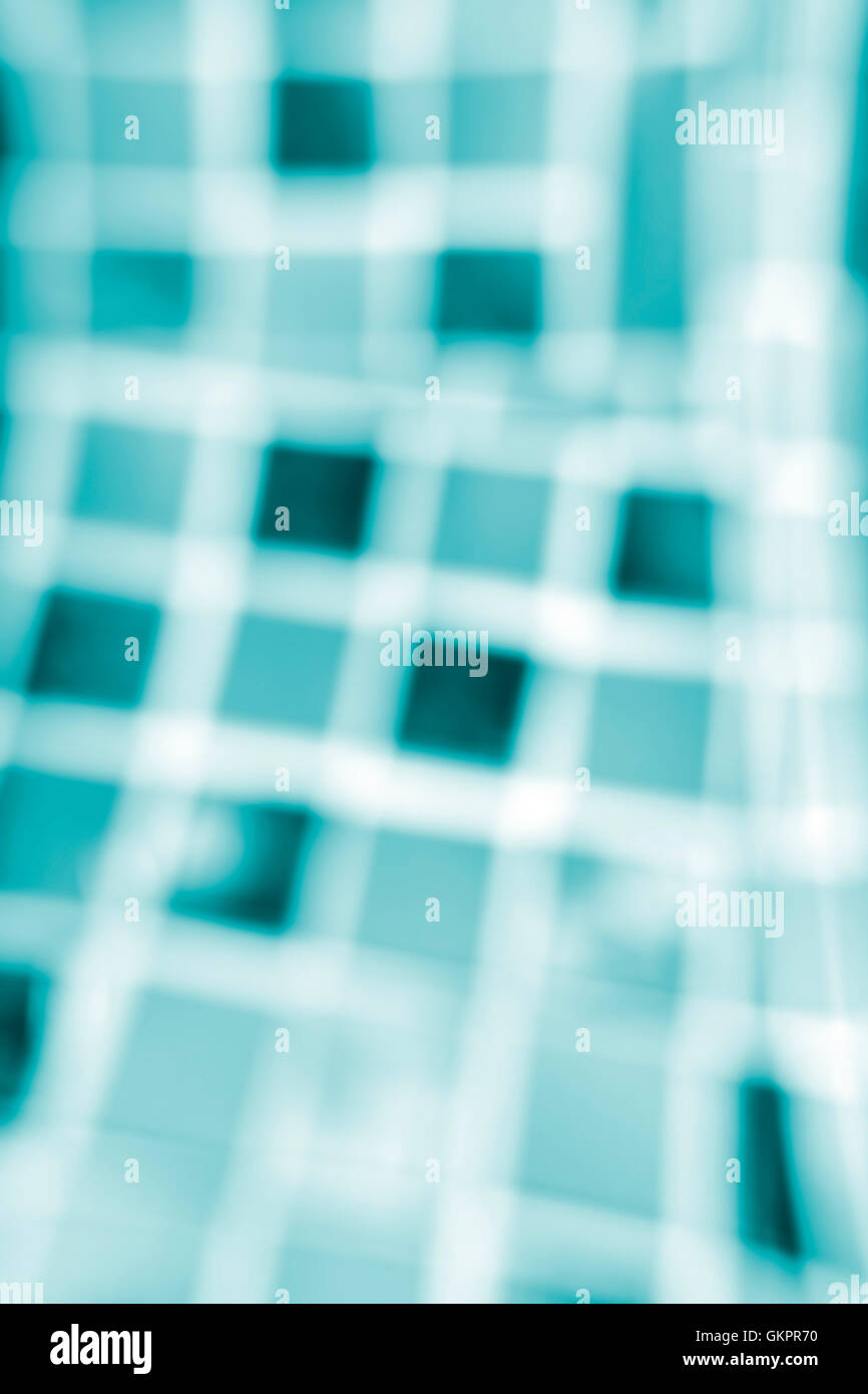 Blurred abstract background made of tiles. Stock Photo