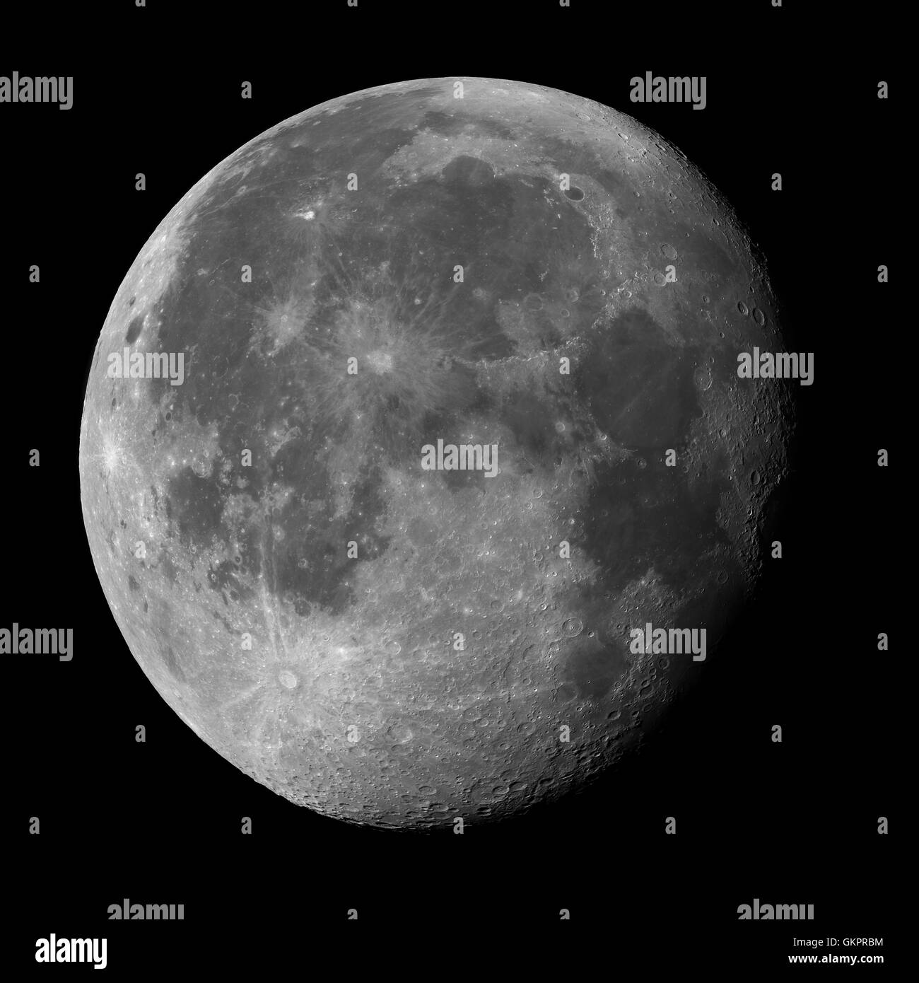 Full moon Stock Photo
