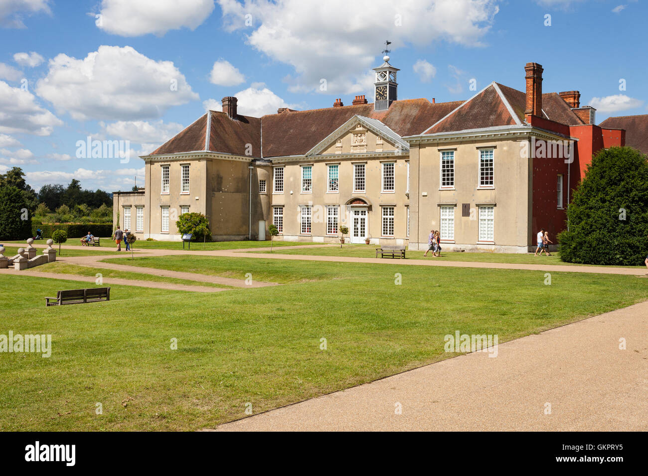 Priory Park, Reigate, Surrey, UK on a sunny summer's day Stock Photo ...