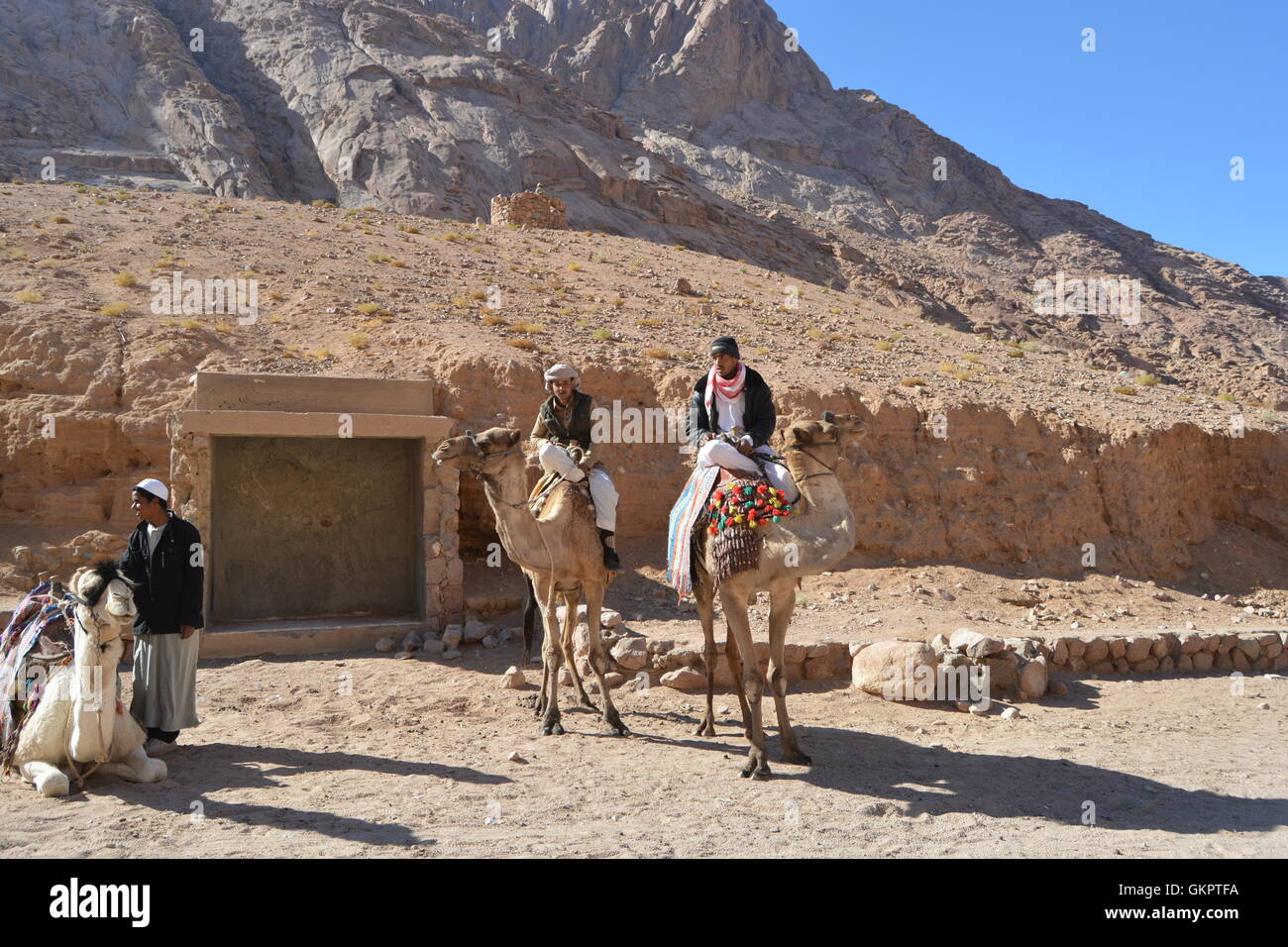 Saint Catherine's Monastery, Mt. Sinai, Egypt Stock Photo