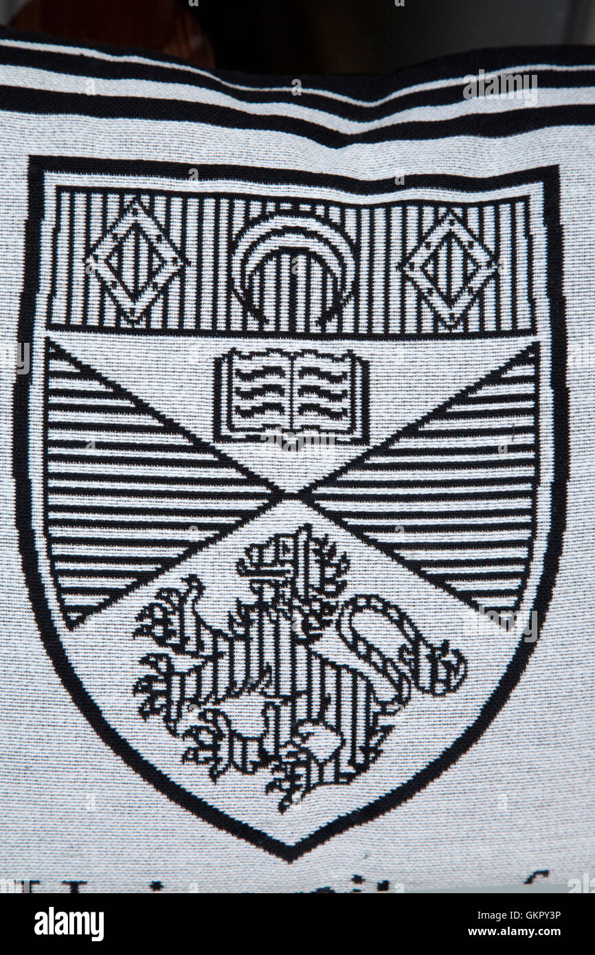 St Andrews University Emblem; Fife; Scotland; UK Stock Photo