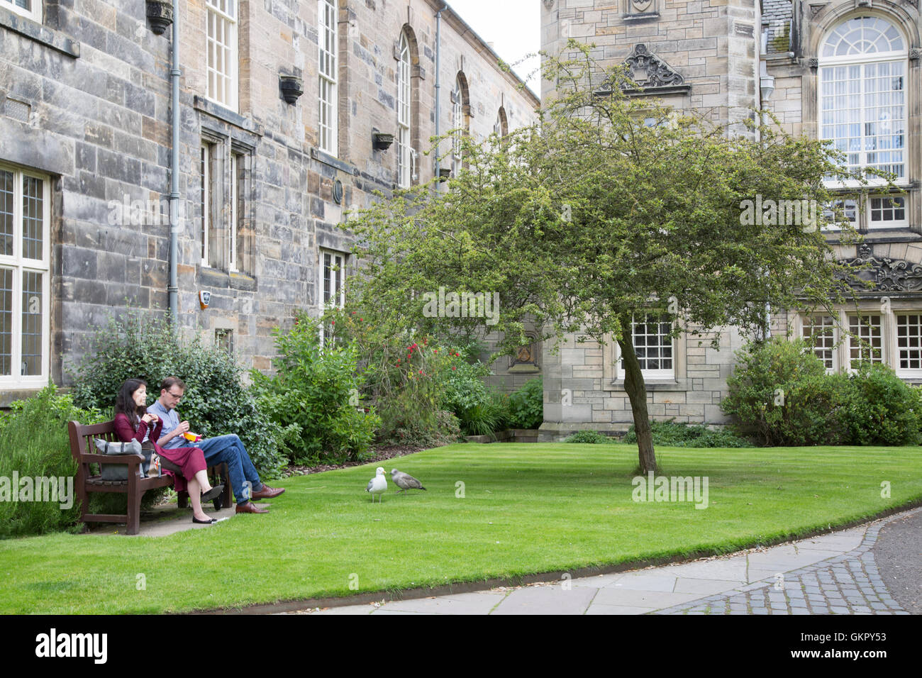St Andrews Fife University Scotland Student Stock Photos & St Andrews
