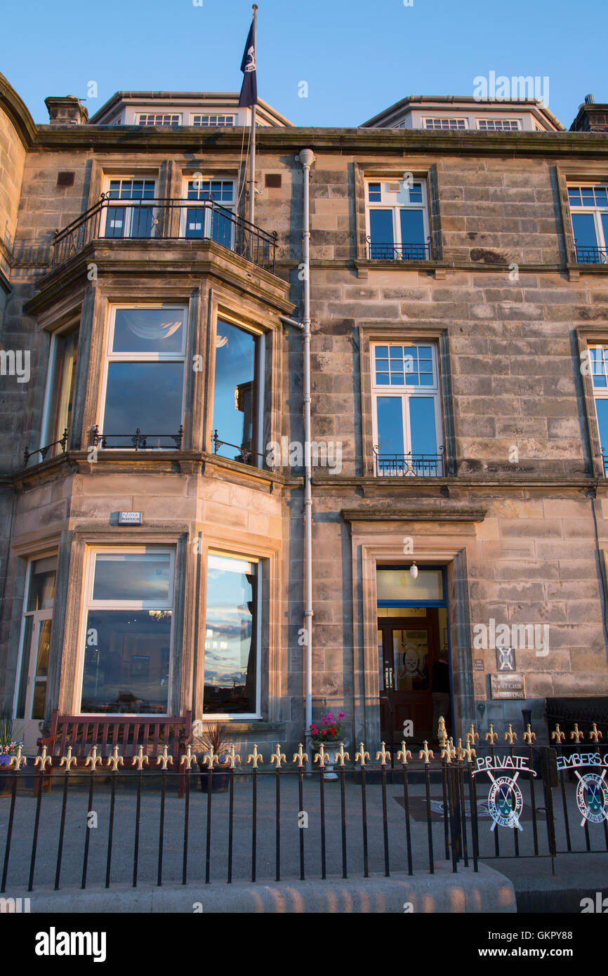 St Andrews Golf Club Clubhouse, Fife; Scotland; UK Stock Photo Alamy