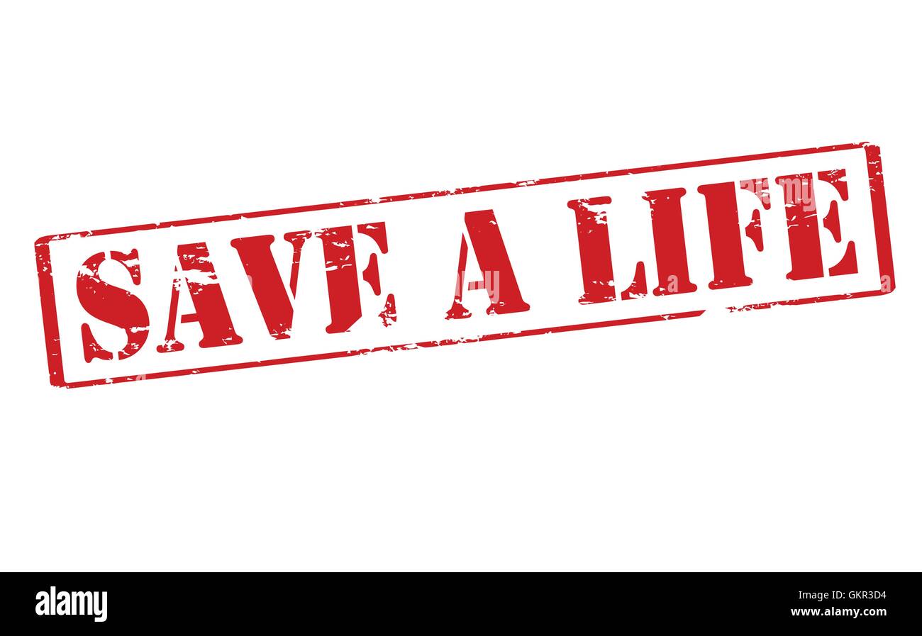 Save a live Stock Vector Image & Art Alamy