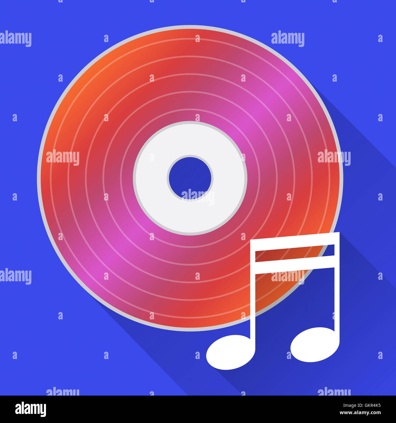Music Disc Representing Cd Player And Audio Stock Photo Alamy