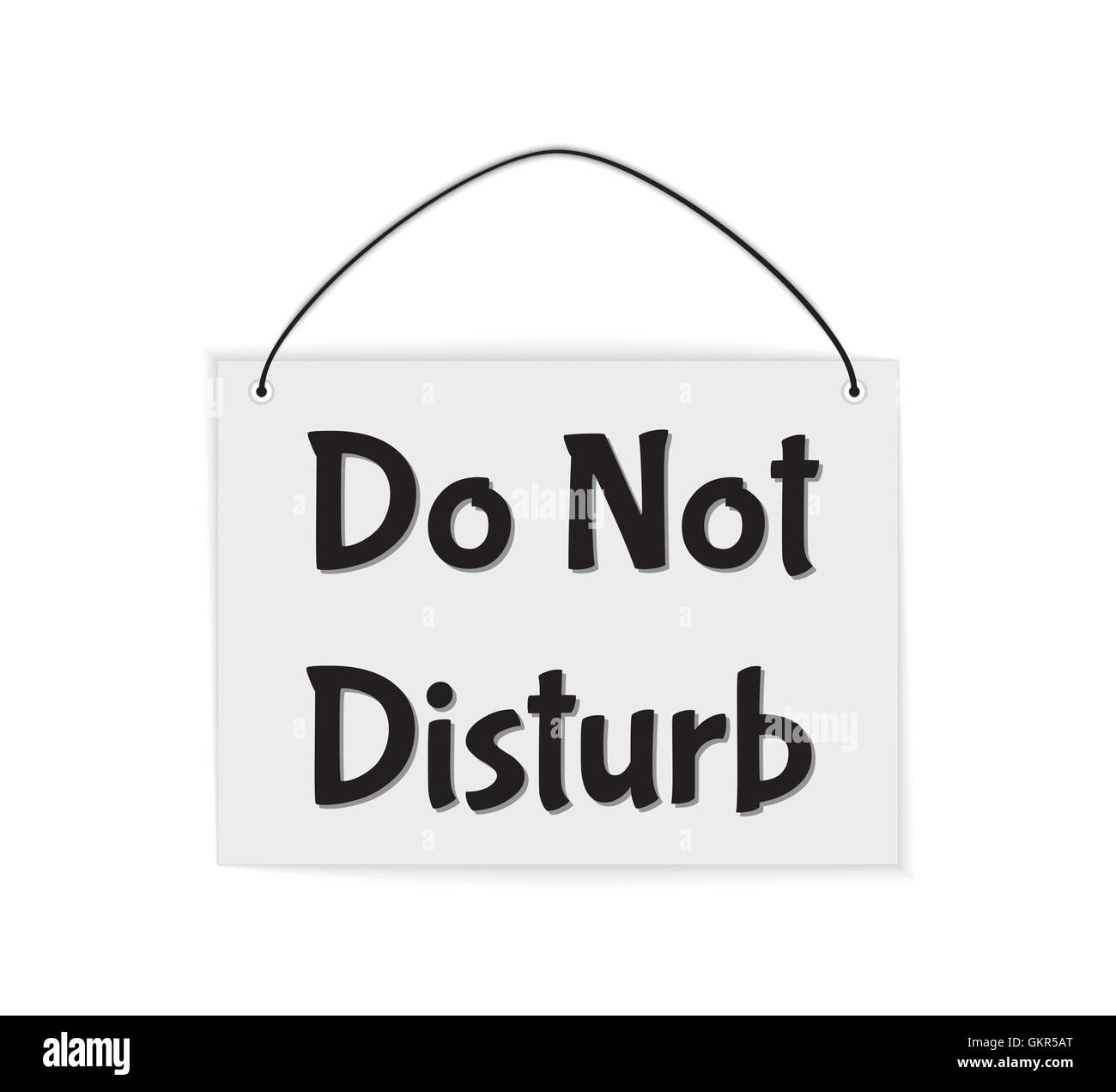 Silence sign office Stock Vector Images Alamy