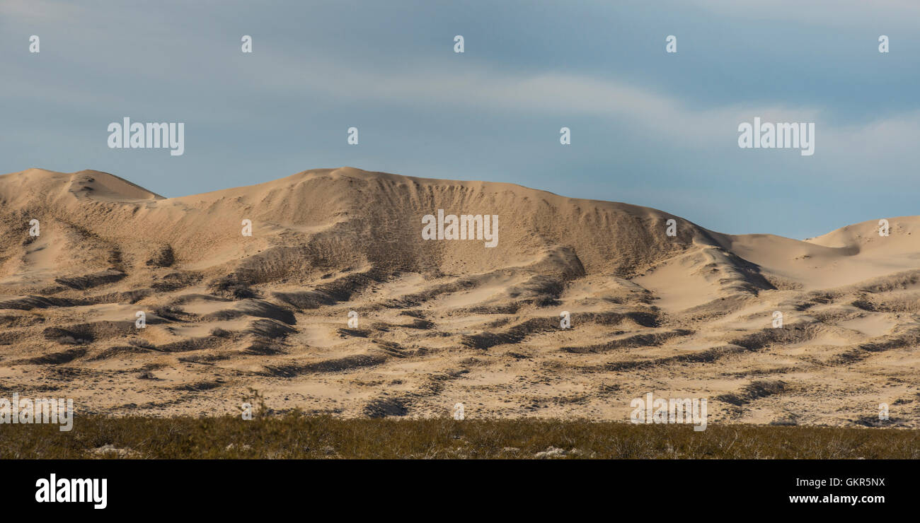 Kelso Dunes in the Mojave Desert Stock Photo