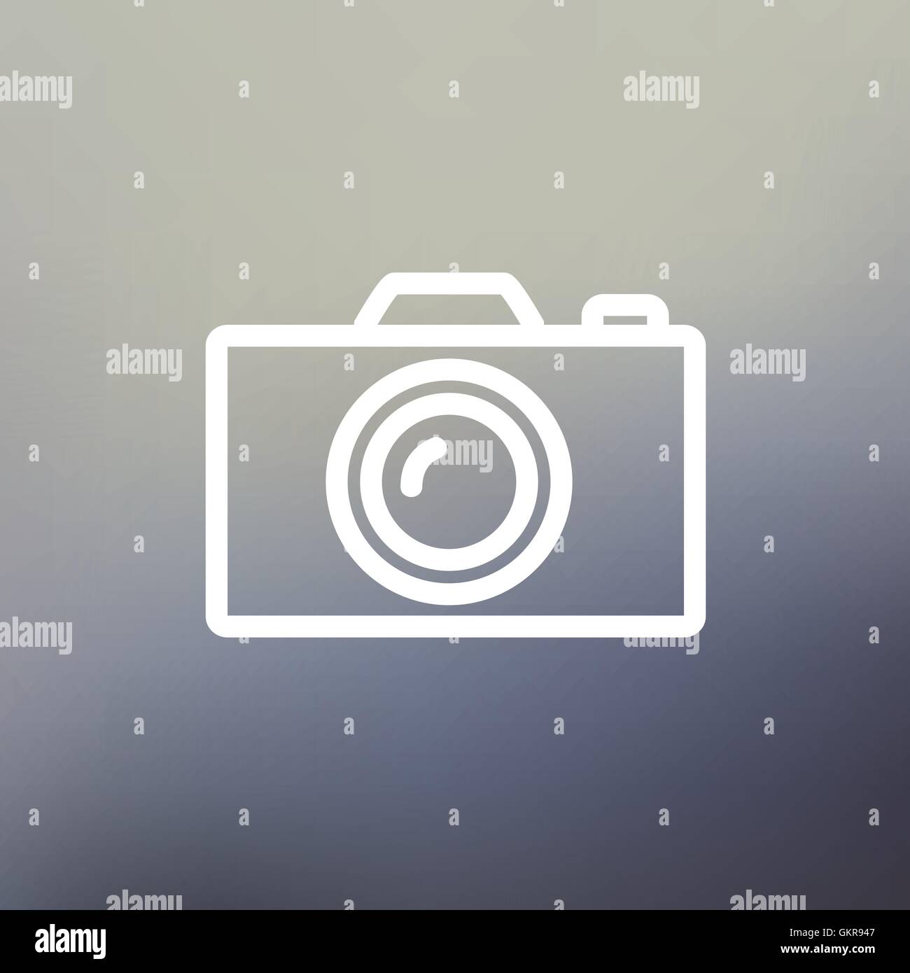 Camera thin line icon Stock Vector Image & Art - Alamy
