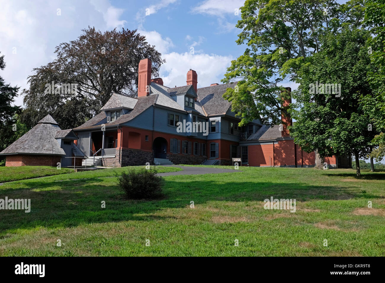 Rear of Sagamore Hill, Home of President Theodore Roosevelt, Oyster Bay