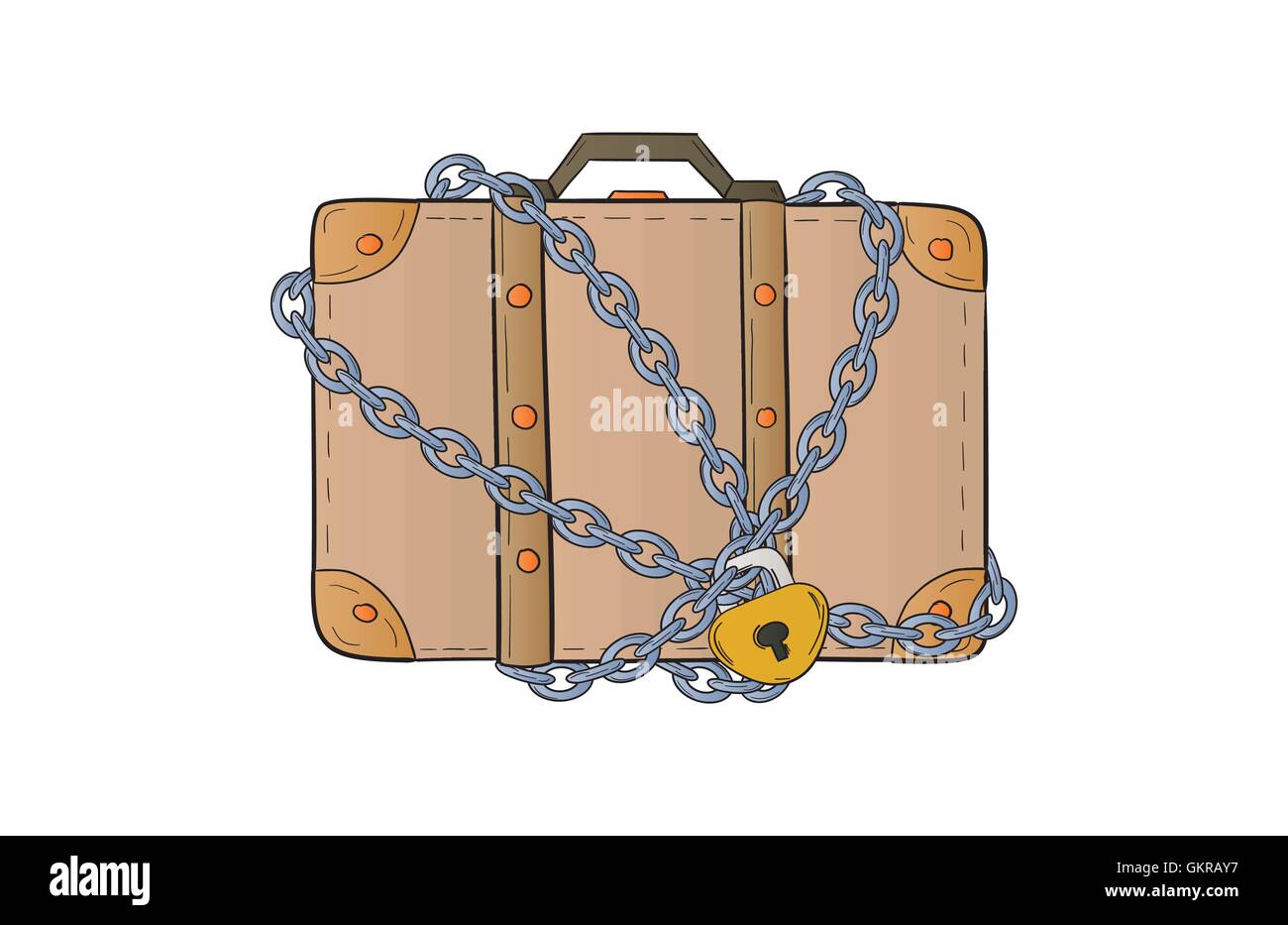 Lock luggage Cut Out Stock Images Pictures Alamy