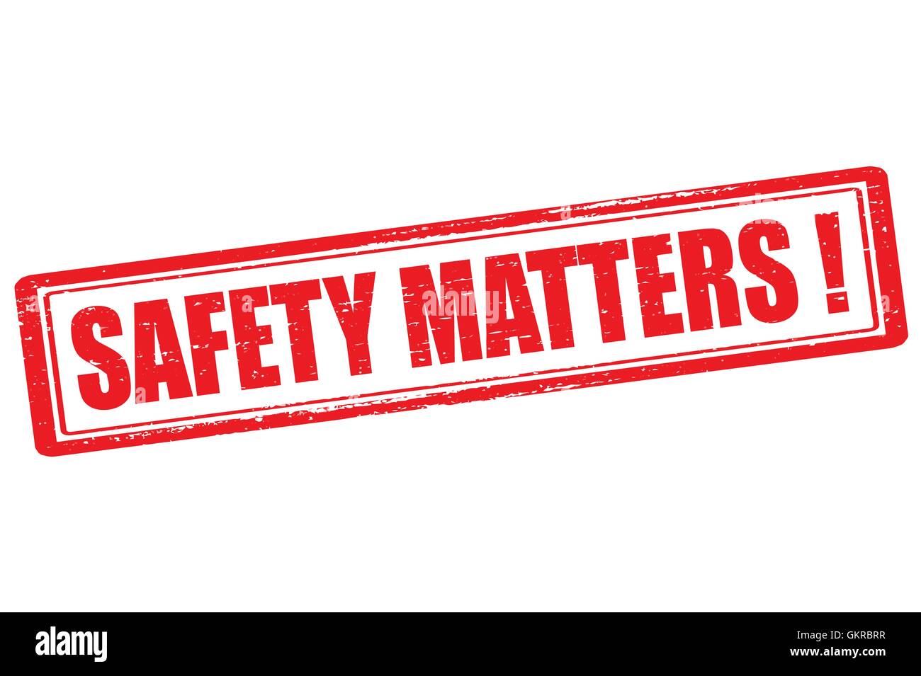 Safety matters Stock Vector Images Alamy