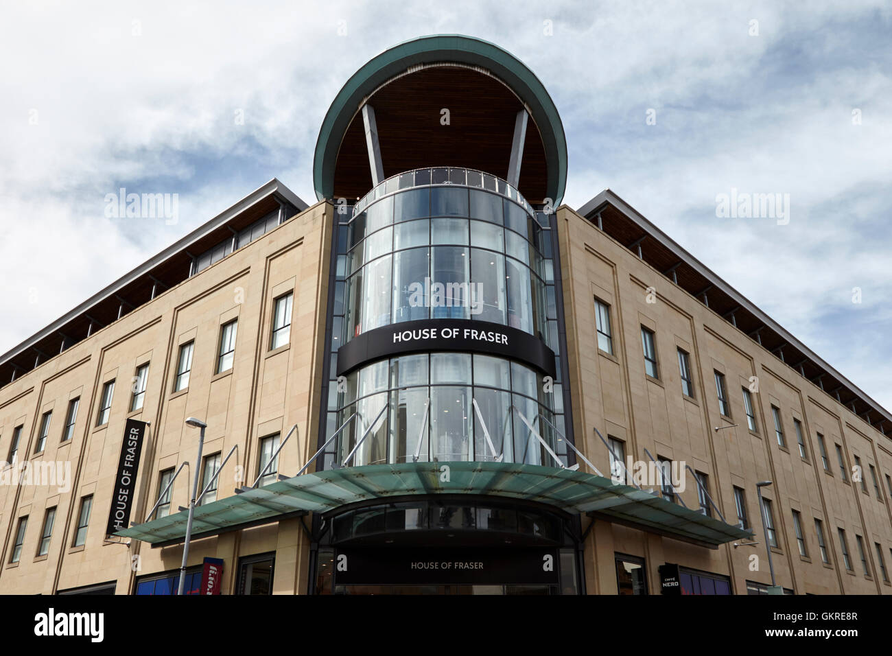 house of fraser in victoria square shopping centre belfast city centre Stock Photo