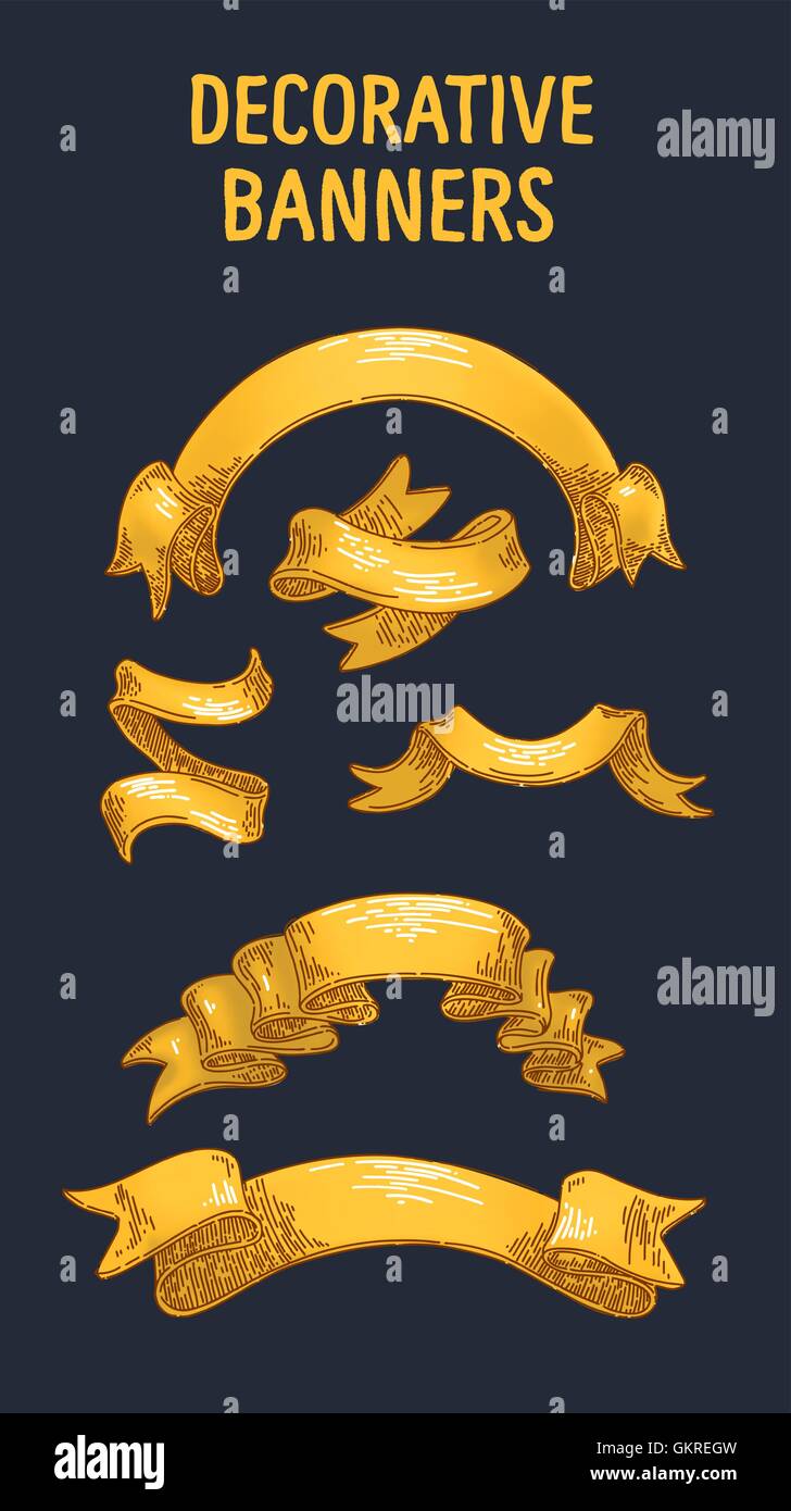 Ribbon vector design Stock Vector Images - Alamy